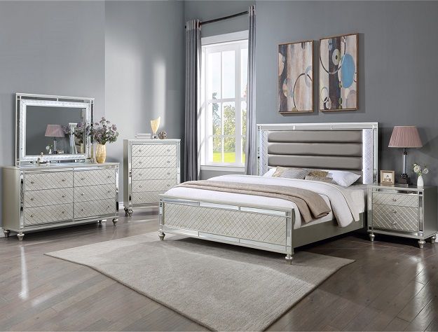 Queen LED Bedroom set
