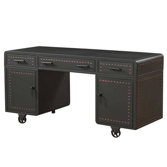 Actaki - Executive Writing Desk - Sandy Gray