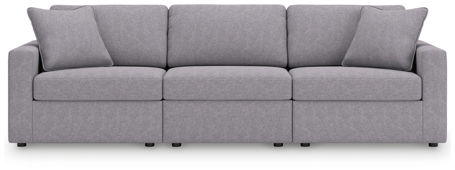 Modmax - Straight Sectional - Granite
