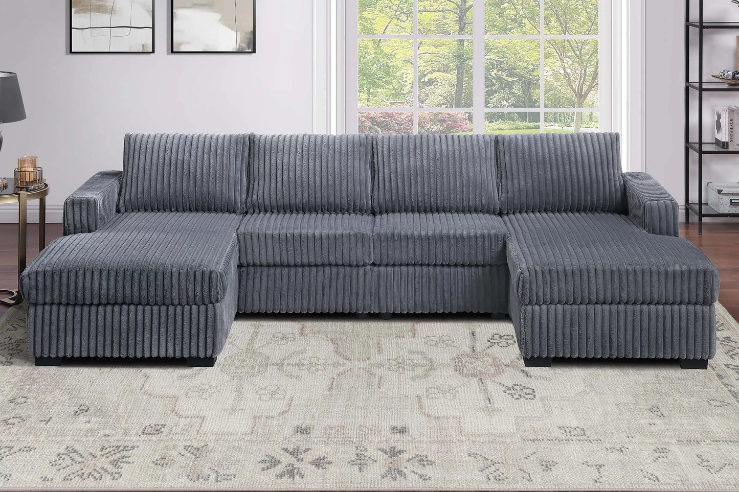Double Chaise sectional