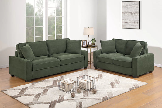 Green Sofa Set