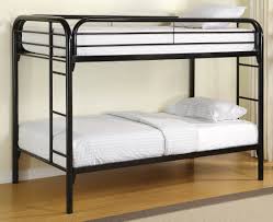 Black Twin/Twin metal bunkbed