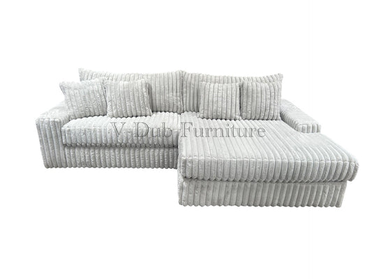 Samson 2 Piece Light Gray
